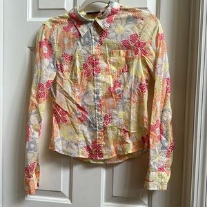 DKNY button down blouse, like new